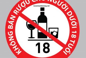 Cấm bán rượu cho trẻ em dưới 18 tuổi kể từ ngày 1/11/2017